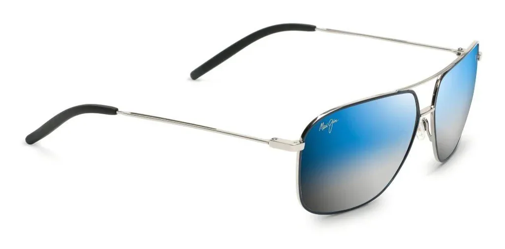Maui Jim KAMI DBS778 06A 62 – Blue & Silver Multi Treatment Polarised