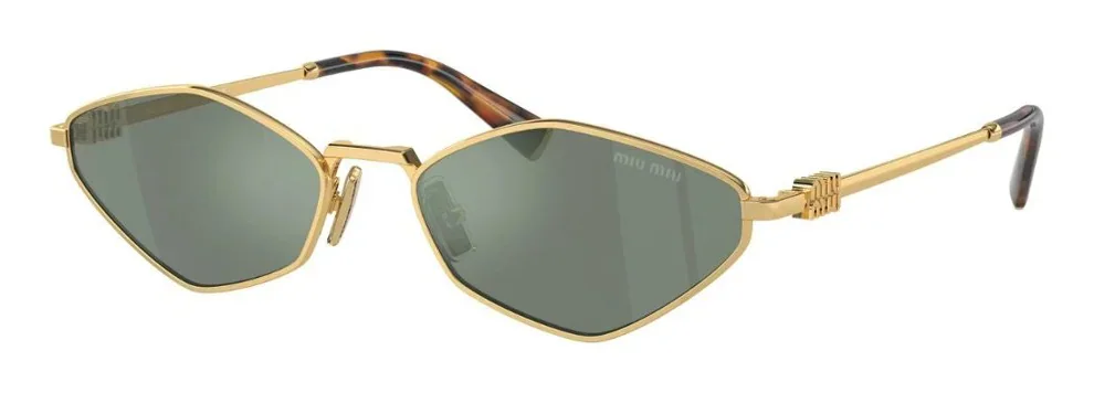 Miu Miu 56ZS 5AK/04M 56 – Green Mirror With Internal Silver